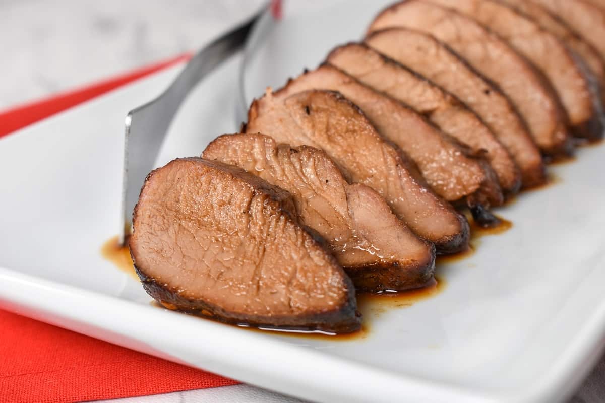 Asian Marinated Pork Tenderloin - Cook2eatwell