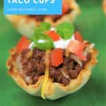 Fillo Taco Cups