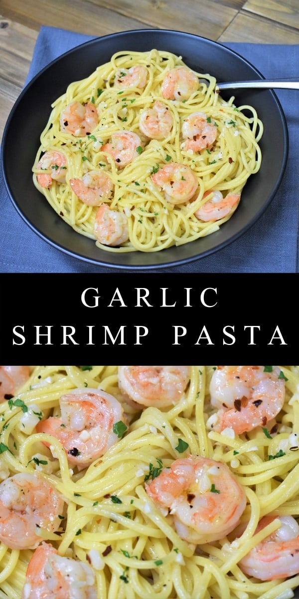 Garlic Shrimp Pasta - Cook2eatwell