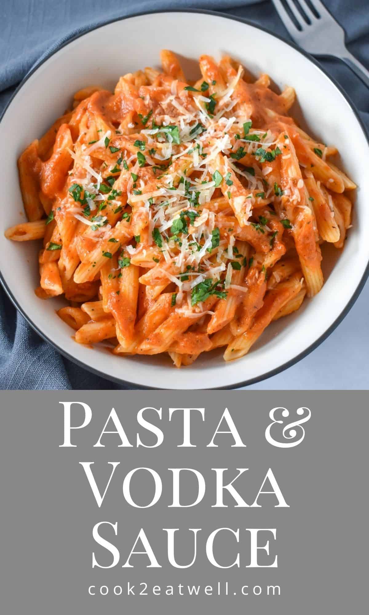 Pasta with Vodka Sauce Cook2eatwell