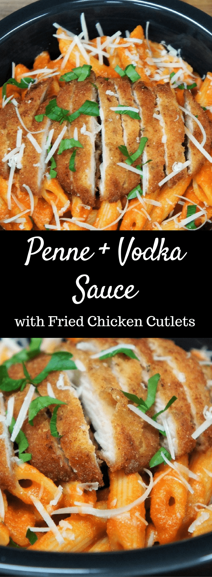 This Penne and Vodka Sauce is really easy to make, and it’s a step up from regular jarred sauce. This recipe uses simple pantry ingredients that you may already have on hand and it comes together quickly. #penneandvodkasauce #vodkasauce