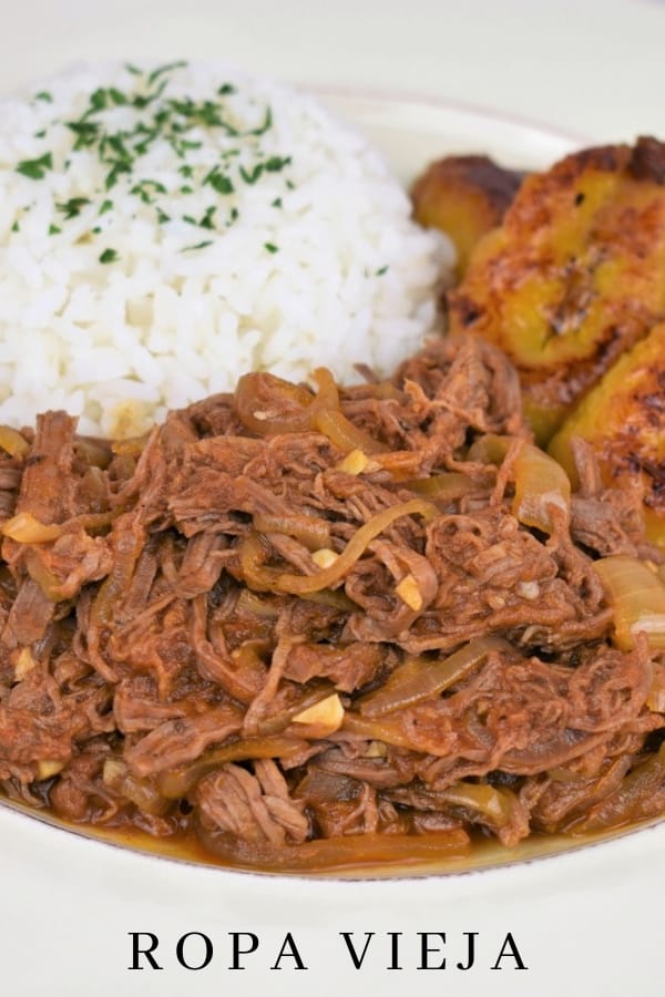 Ropa Vieja is a traditional Cuban dish that’s easy to make and delicious. The literal translation of ropa vieja is “old clothes”. It’s called this because the shredded beef resembles tattered, old clothes. What it actually is: Steak, usually flank, that’s boiled, shredded and cooked in a flavorful tomato sauce. #ropavieja #shreddedbeef