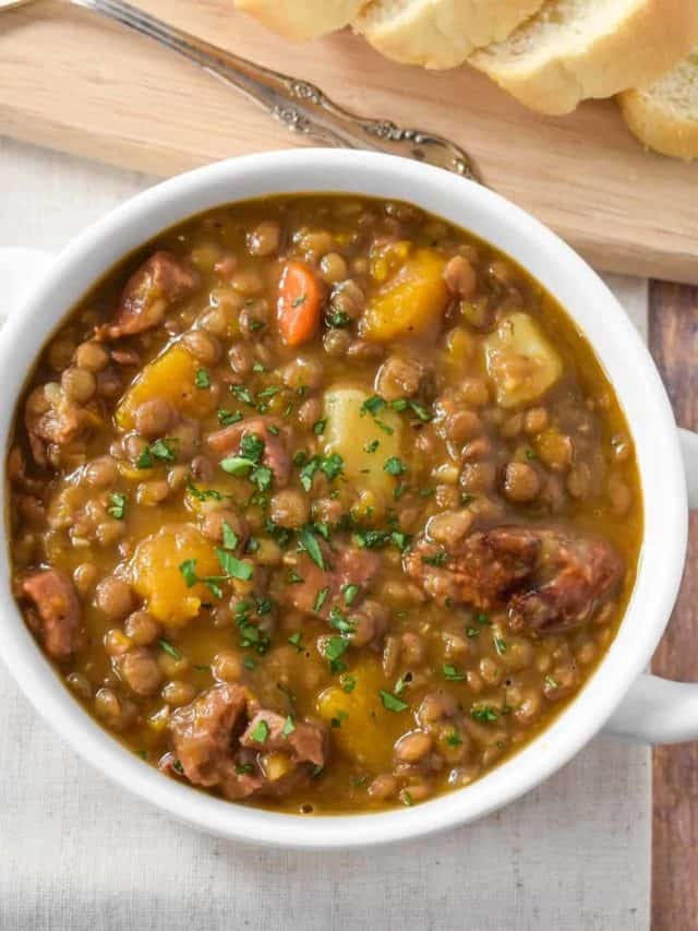 Cuban Style Lentil Soup Cook2eatwell