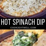 Hot Spinach Dip Pin Image