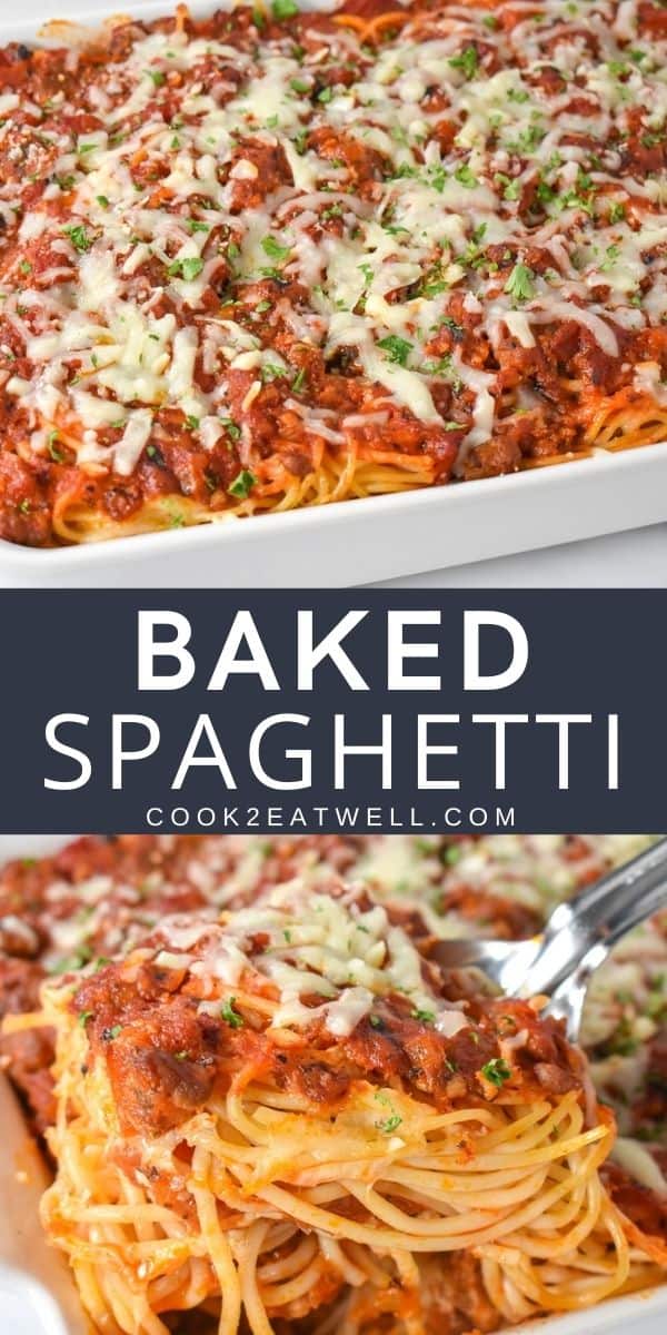 Baked Spaghetti - Cook2eatwell