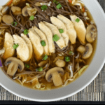 Soba Noodle Chicken Soup