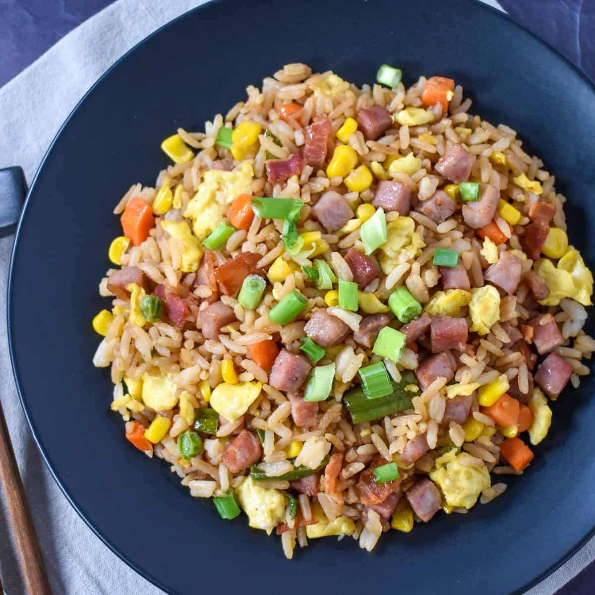 Fried Rice with Ham Recipe