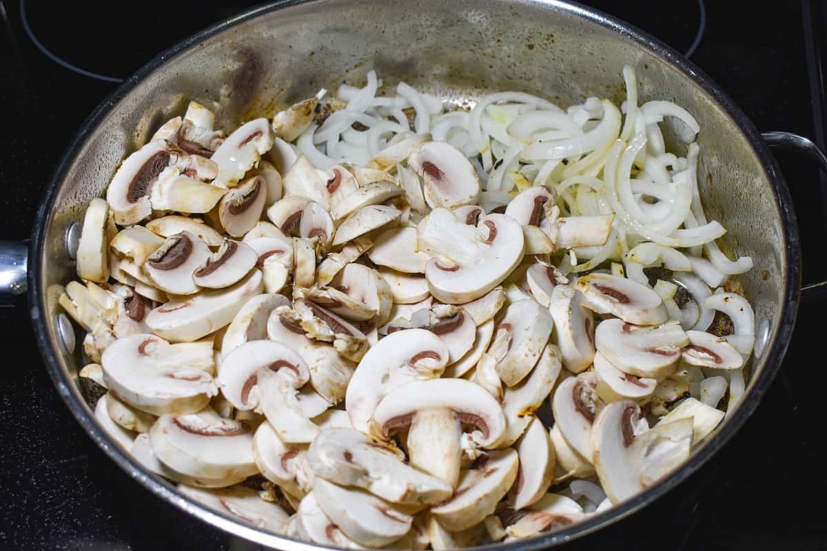 Steak and Mushrooms - Cook2eatwell