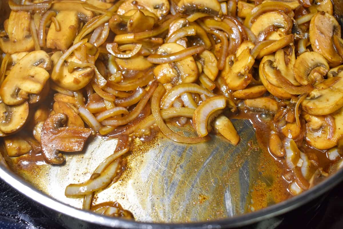 Steak and Mushrooms - Cook2eatwell