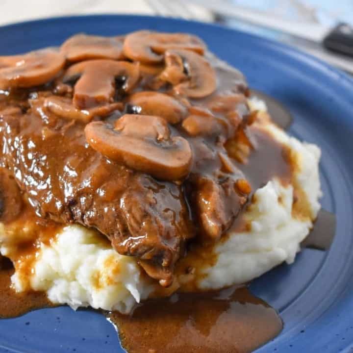 Steak and Mushrooms - Cook2eatwell