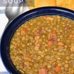 Bacon and Lentil Soup