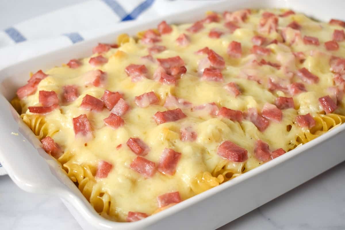 Ham and Cheese Casserole - Cook2eatwell