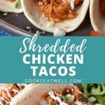 Shredded Chicken Tacos Pin