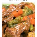 Beef and Vegetable Stir Fry