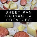 Sheet Pan Sausage and Potatoes