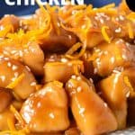 Orange chicken pin