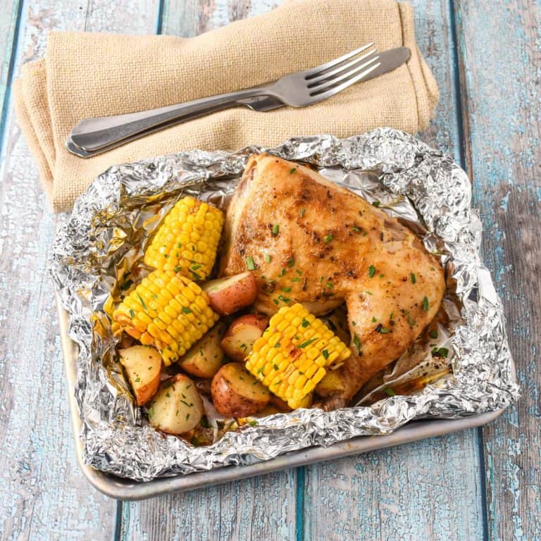 Chicken Foil Packs - Cook2eatwell