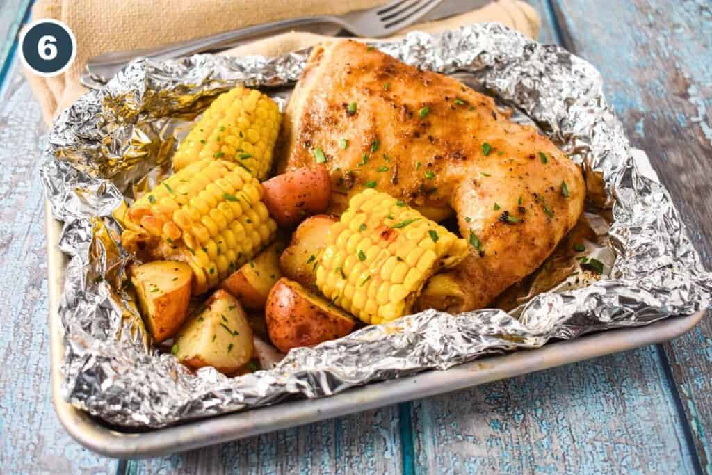 Chicken Foil Packs - Cook2eatwell
