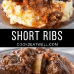 Short Ribs Recipe Pin