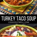 Turkey Taco Soup Pin