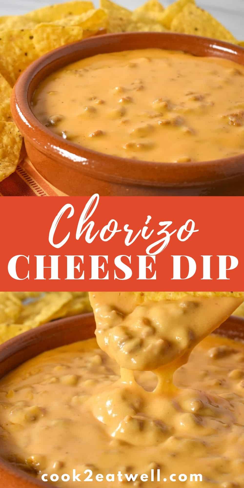 Chorizo Cheese Dip Cook2eatwell
