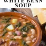 Cuban White Bean Soup Pin