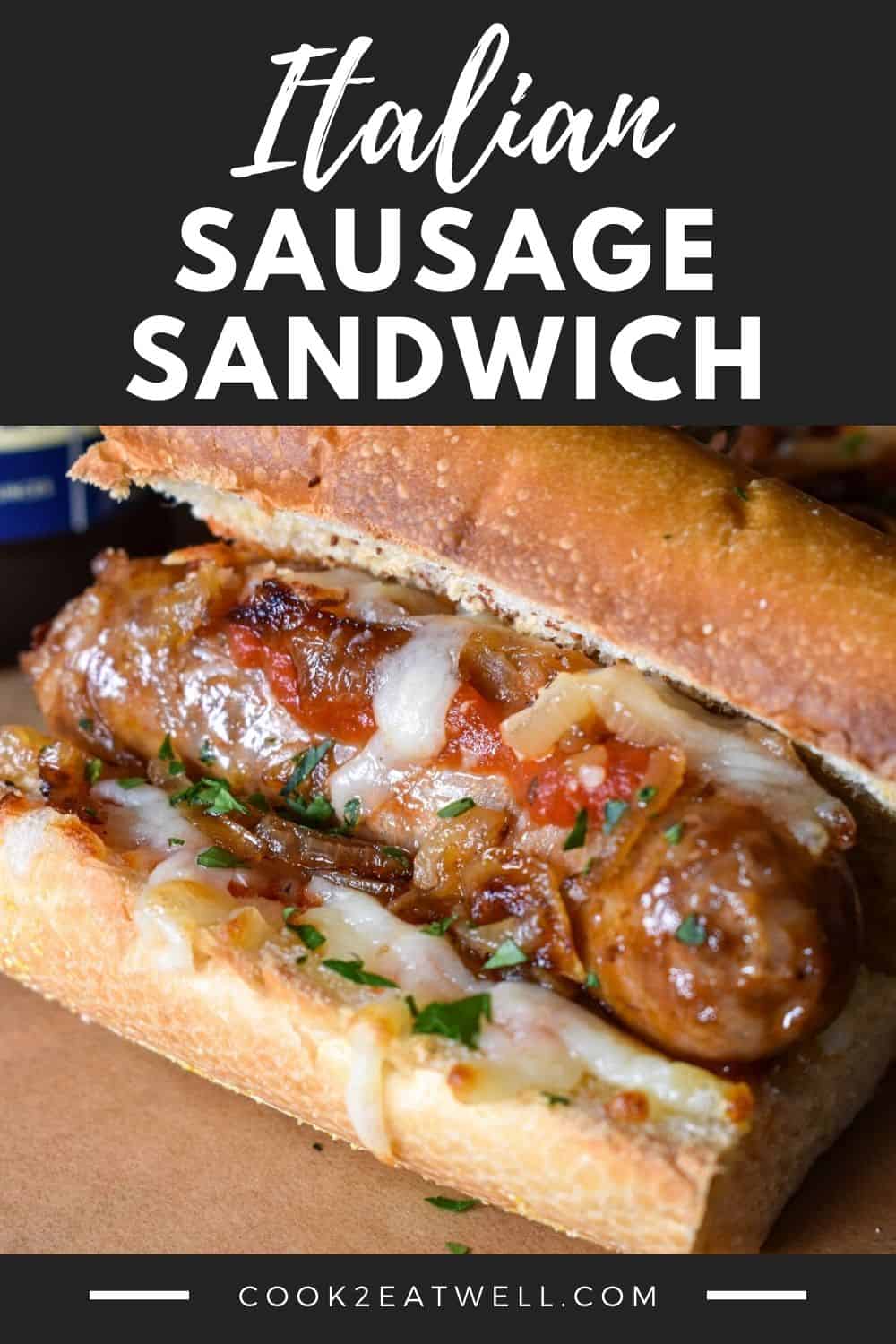 Italian Sausage Sandwich - Cook2eatwell