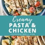 Creamy Pasta with Chicken Pin