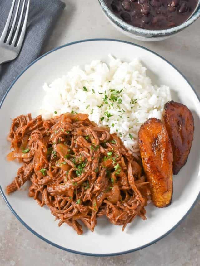 Cuban Shredded Beef (Ropa Vieja)
