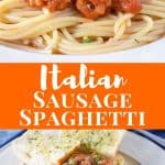 Italian Sausage Spaghetti Pin