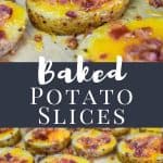 Baked Potato Slices - Cook2eatwell