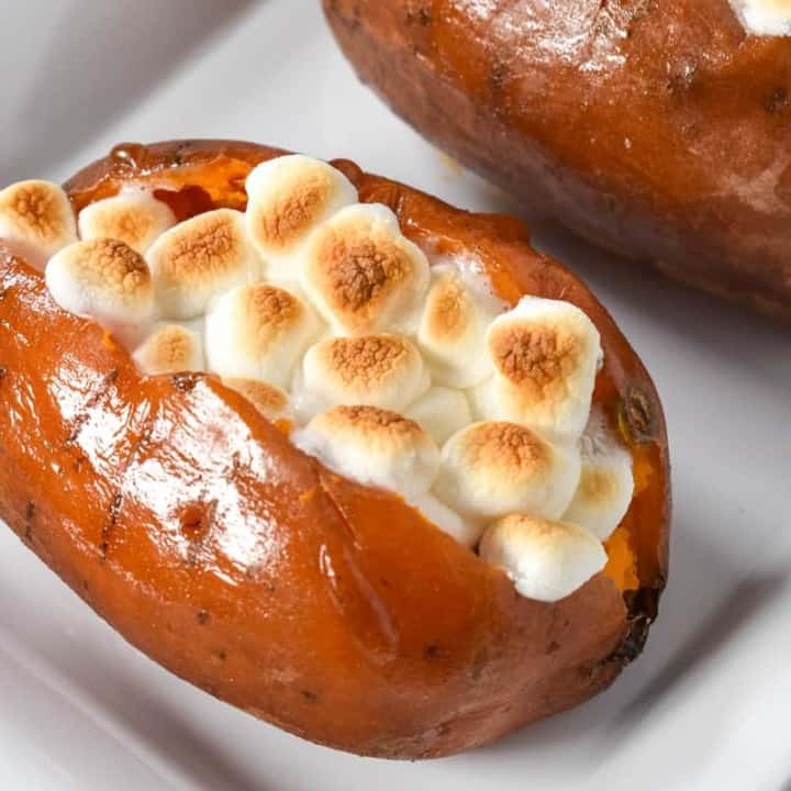 Loaded Sweet Potatoes - Cook2eatwell