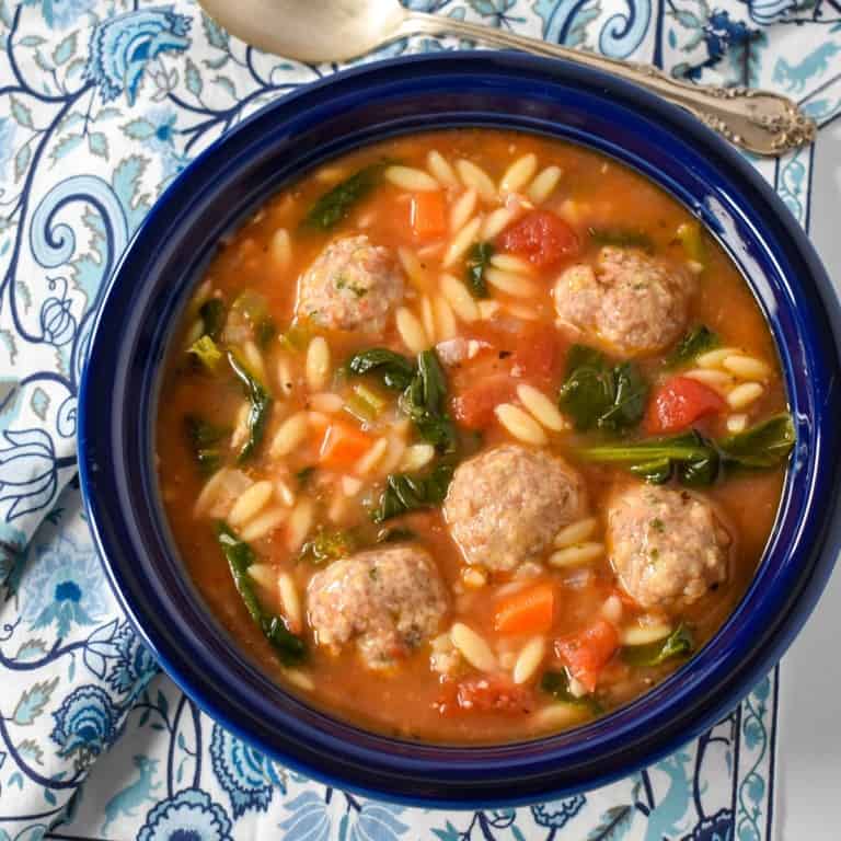 Turkey Meatball Soup Cook2eatwell