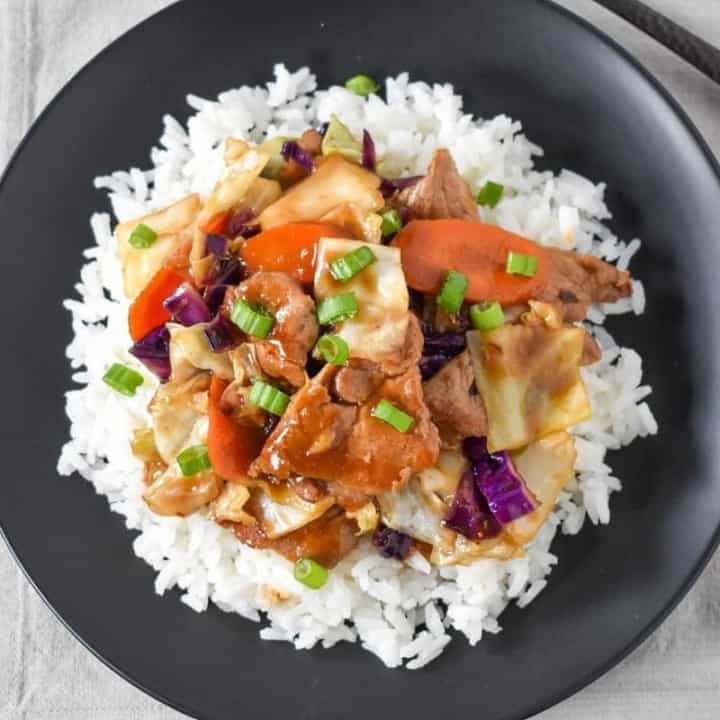 Pork Stir Fry - Cook2eatwell