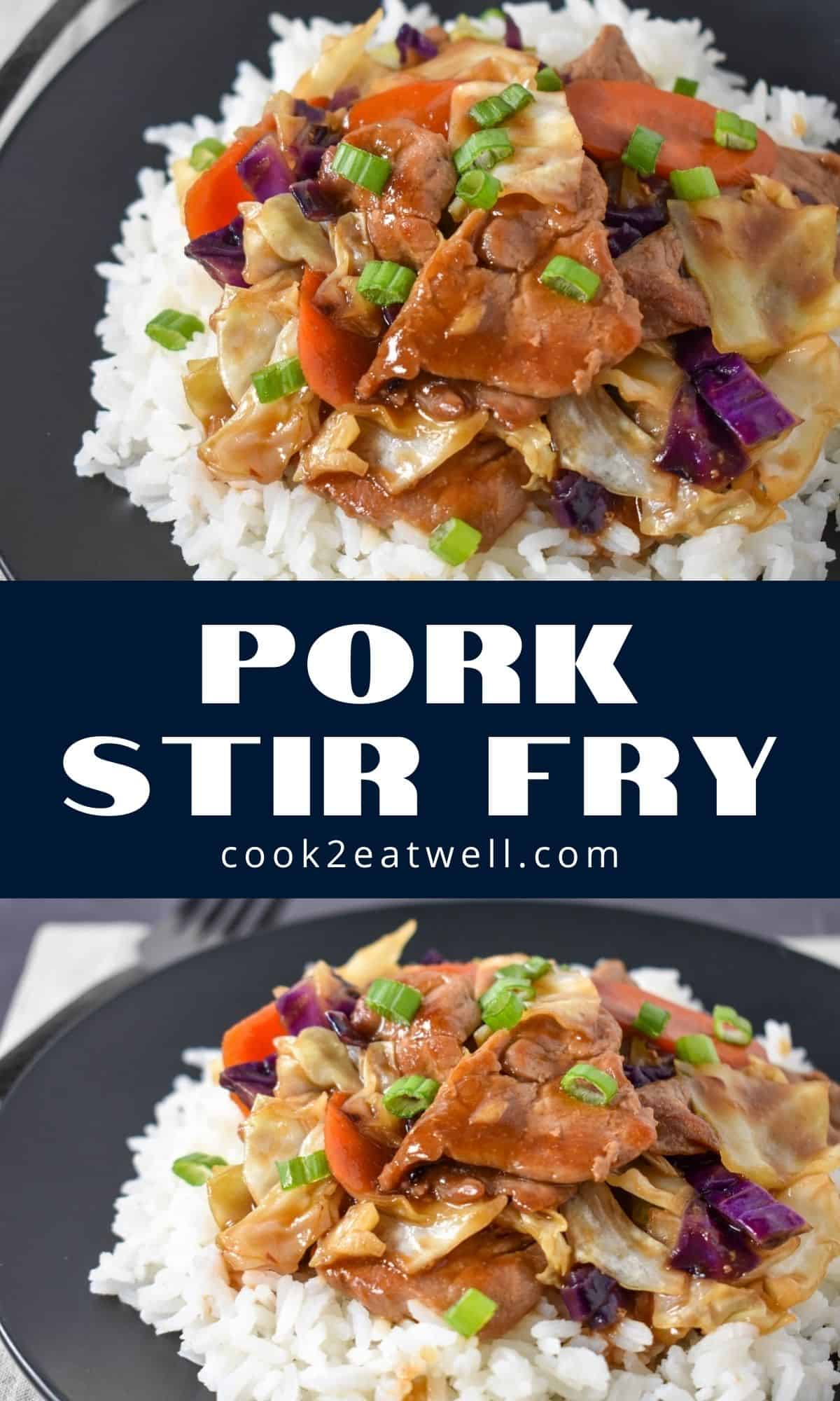 Pork Stir Fry - Cook2eatwell