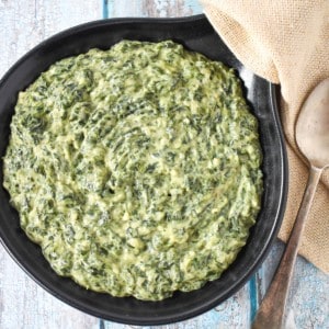 Creamed Spinach Cook2eatwell