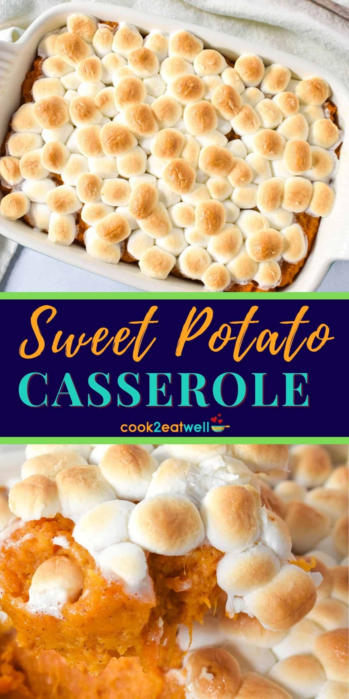 Sweet Potato Casserole - Cook2eatwell