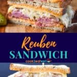 Reuben sandwich pin