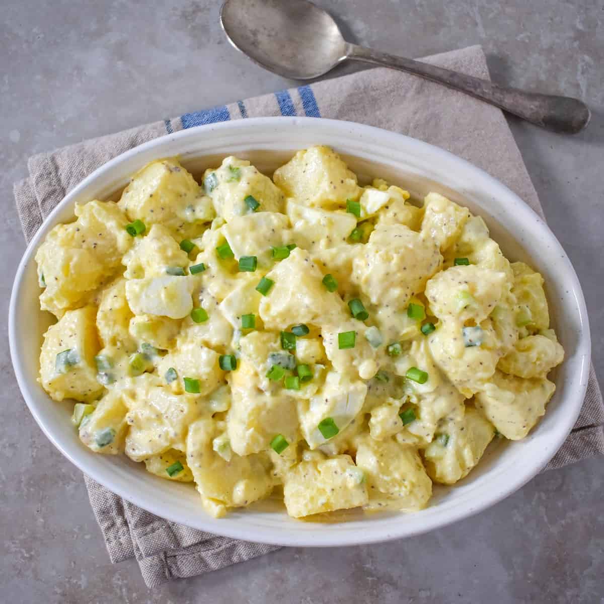 Potato Egg Salad - Cook2eatwell