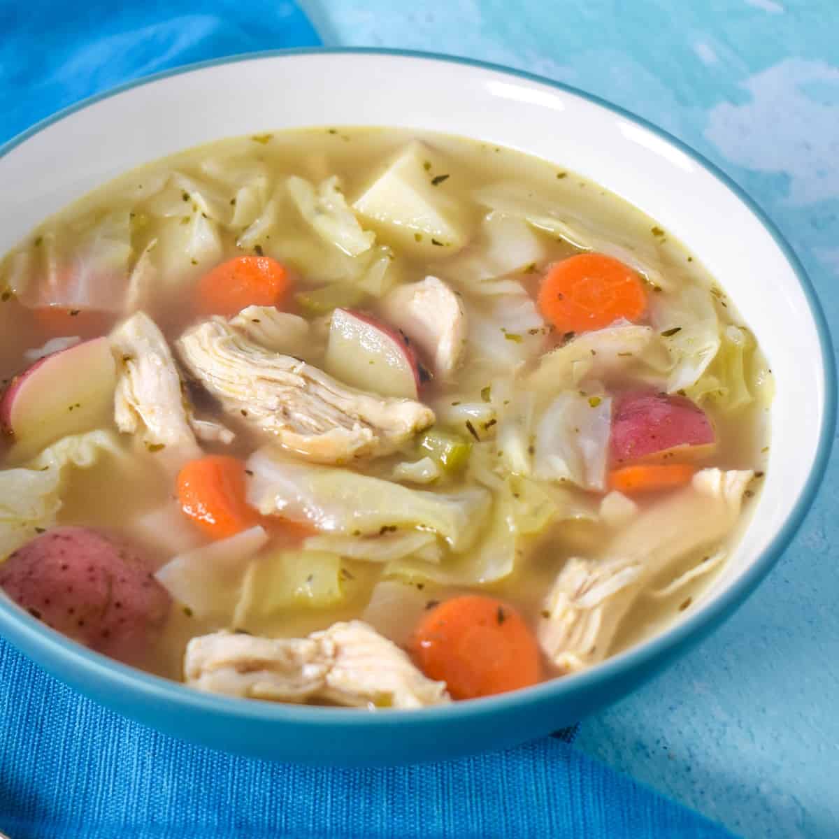 chicken cabbage soup image 3