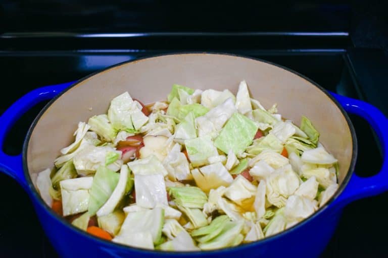 Dutch Oven Corned Beef and Cabbage Cook2eatwell