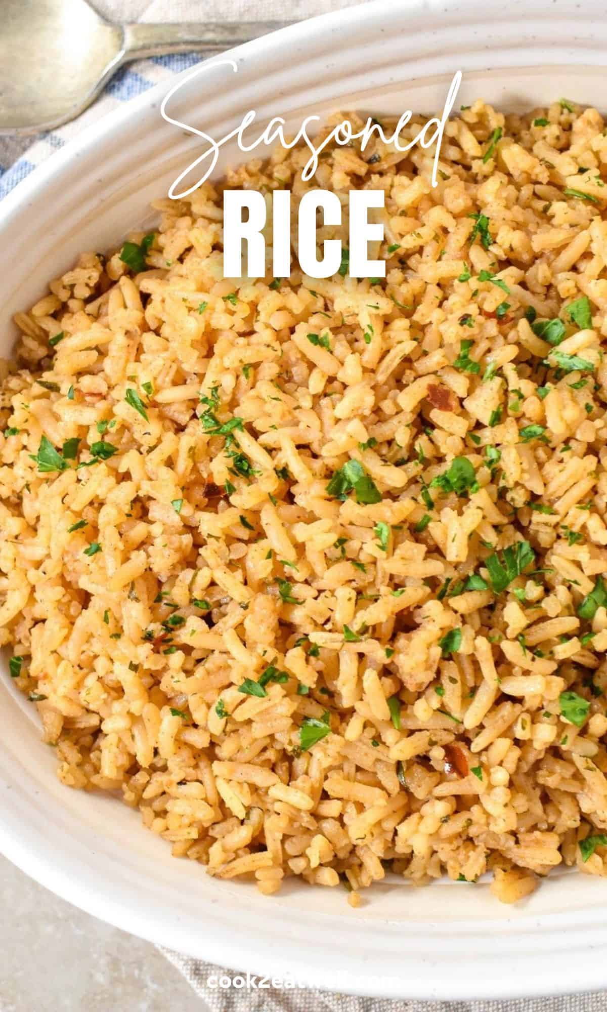 Seasoned Rice - Cook2eatwell