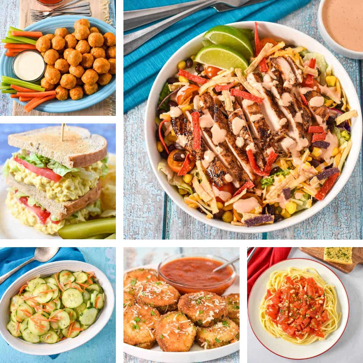 A collage of six images featured in the article.