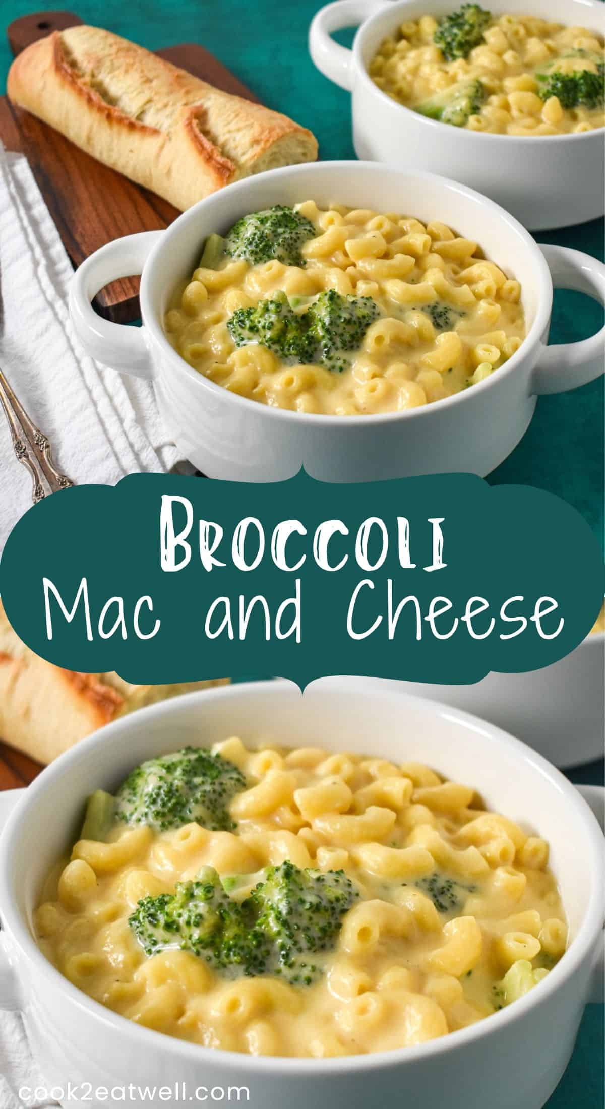 Broccoli Mac and Cheese Cook2eatwell