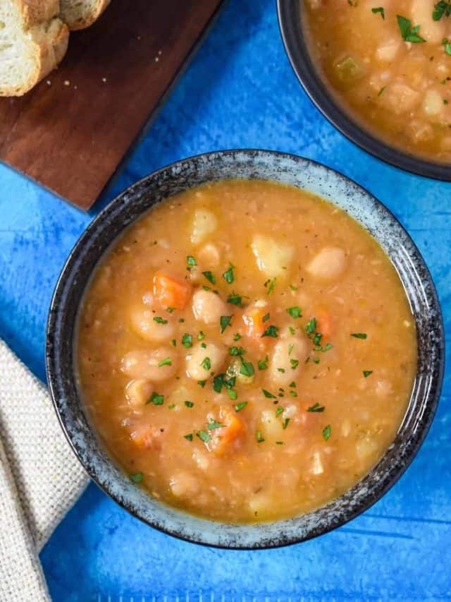 Creamy White Bean Soup Recipe Cook2eatwell