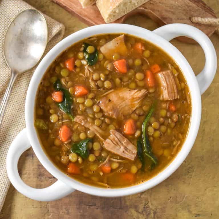 Turkey Barley Soup - Cook2eatwell